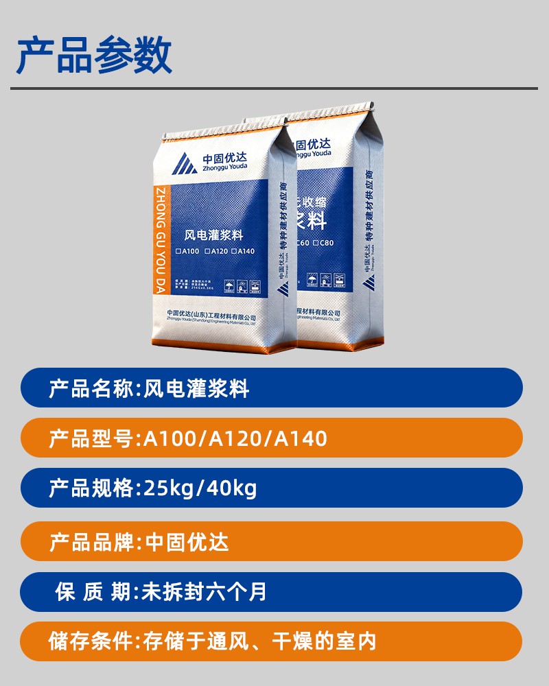 風(fēng)電灌漿料